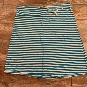 Gap striped pull on skirt Size Large